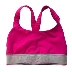 Ivy Park Hot Pink Sports Bra Sz M